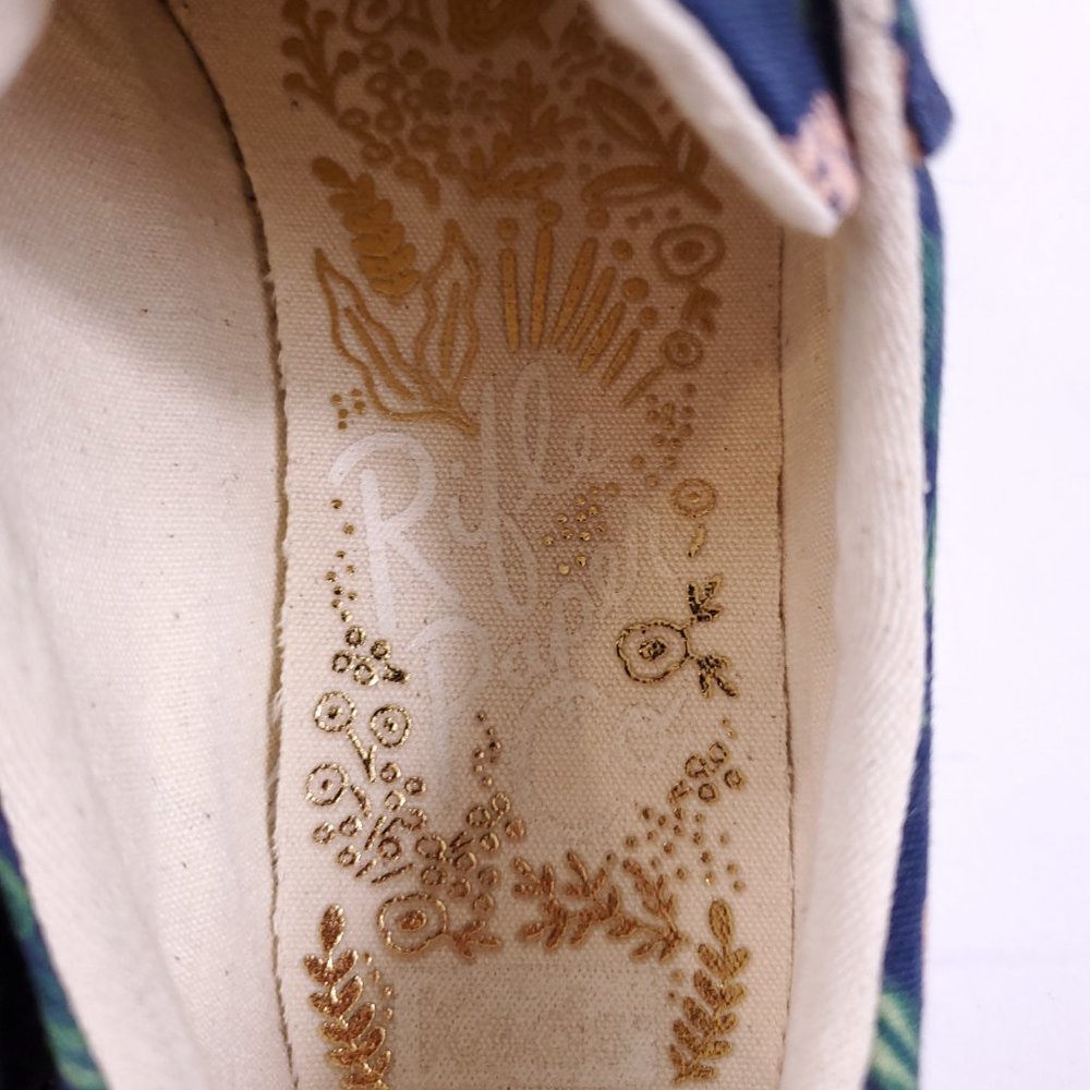 Navy Blue Gold Clover Keds - Picture 3 of 8